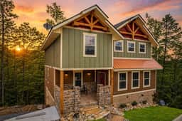 Mountain Sunrise Pool Cottage